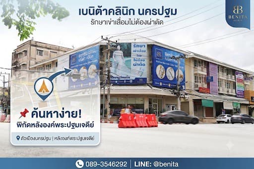 ที่ตั้งเบนิต้าคลินิก Benita Clinic location